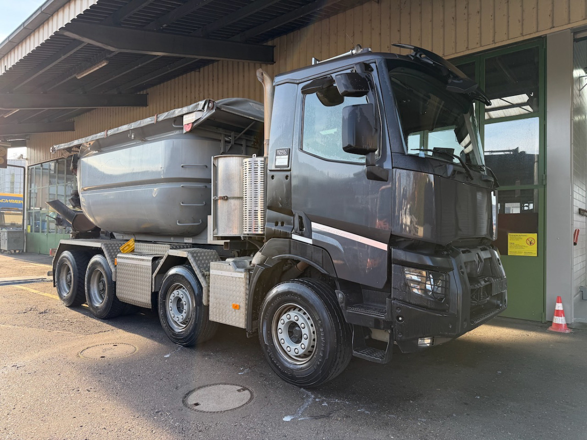 RENAULT C520 8x4 Wechselsystem Siloki + Kipper - Camión volquete: foto 1 RENAULT C520 8x4 Wechselsystem Siloki + Kipper - Camión volquete: foto 1