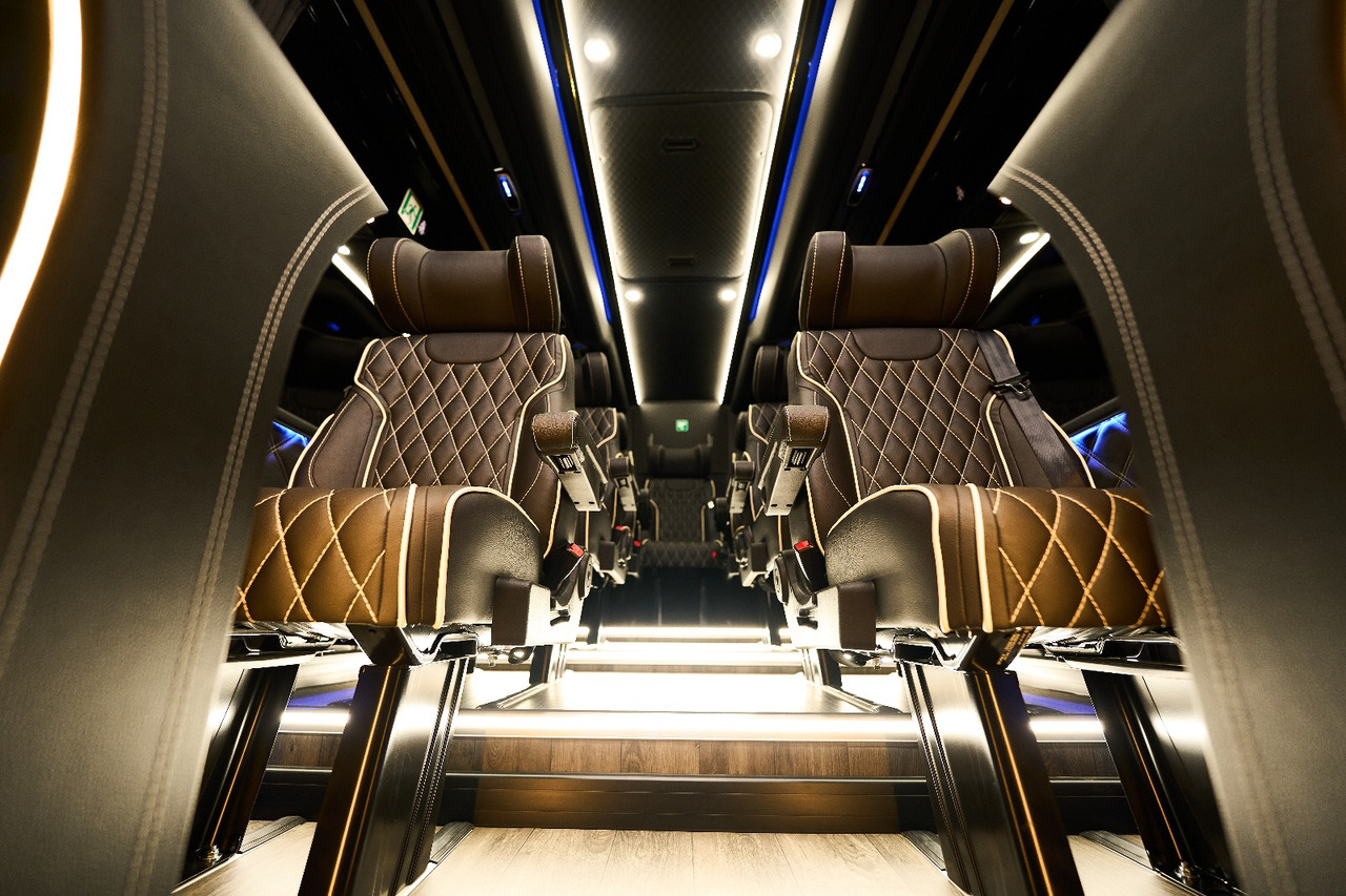 Minibús, Furgoneta de pasajeros Mercedes Sprinter 519 Busconcept VIP 13 Sitze: foto 6