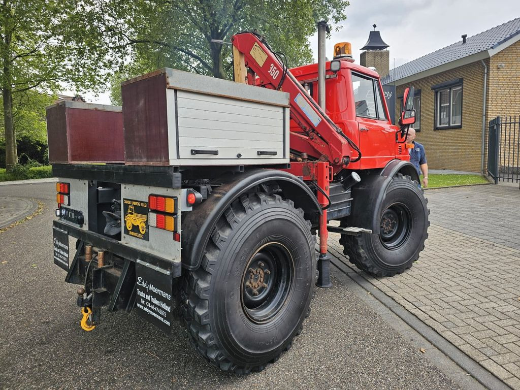 Unimog 406/U9000 4x4 - Camión grúa: foto 2 Unimog 406/U9000 4x4 - Camión grúa: foto 2