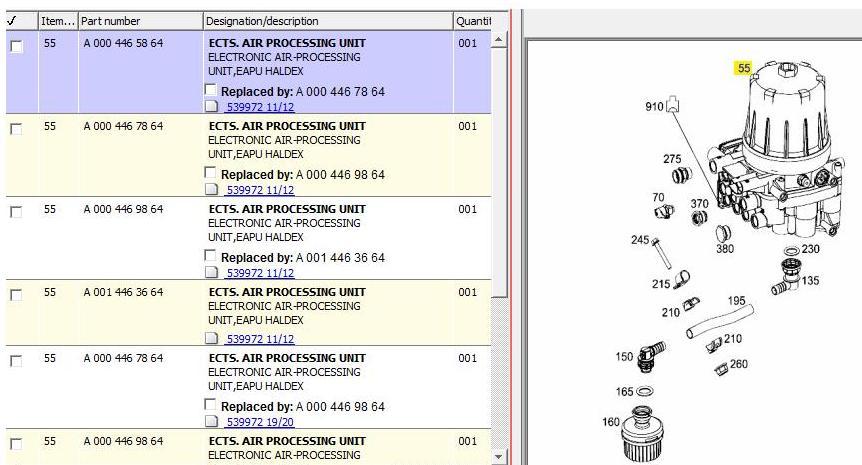 ECTS.ELECTRONIC AIR-PROCESSING UNIT EAPU HALDEX ACTROS MP4 - Válvula de freno para Camión: foto 4 ECTS.ELECTRONIC AIR-PROCESSING UNIT EAPU HALDEX ACTROS MP4 - Válvula de freno para Camión: foto 4