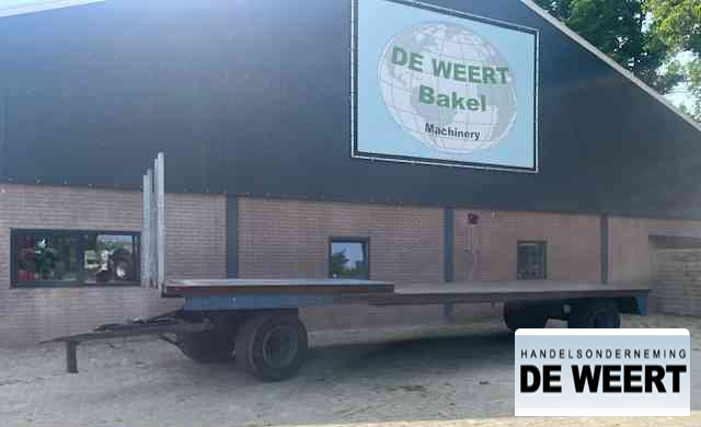 Balenwagen , landbouw wagen - Remolque plataforma/ Caja abierta: foto 2 Balenwagen , landbouw wagen - Remolque plataforma/ Caja abierta: foto 2