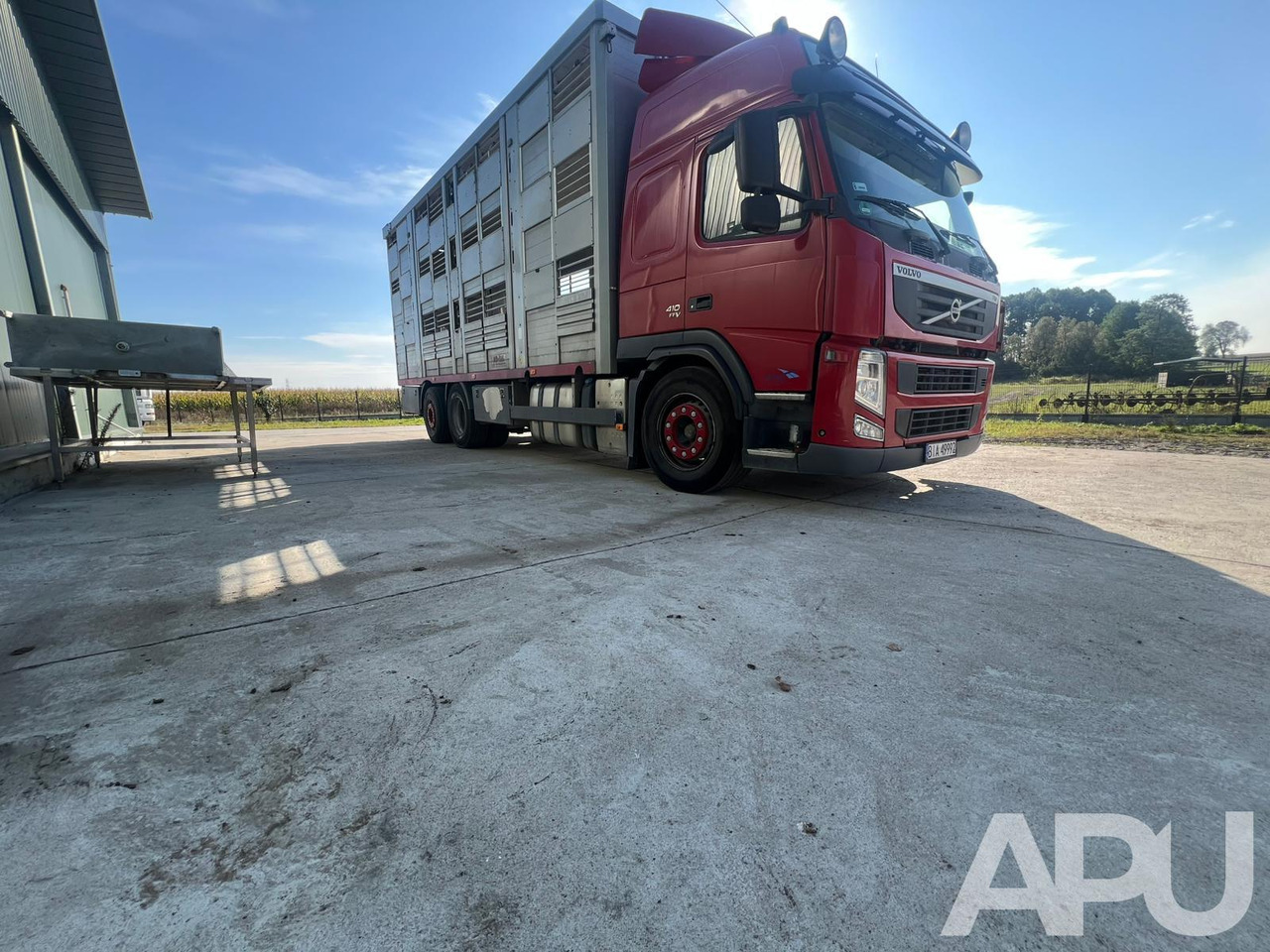 Camión transporte de ganado Volvo Fm 410 DO PRZEWOZU BYDŁA: foto 7