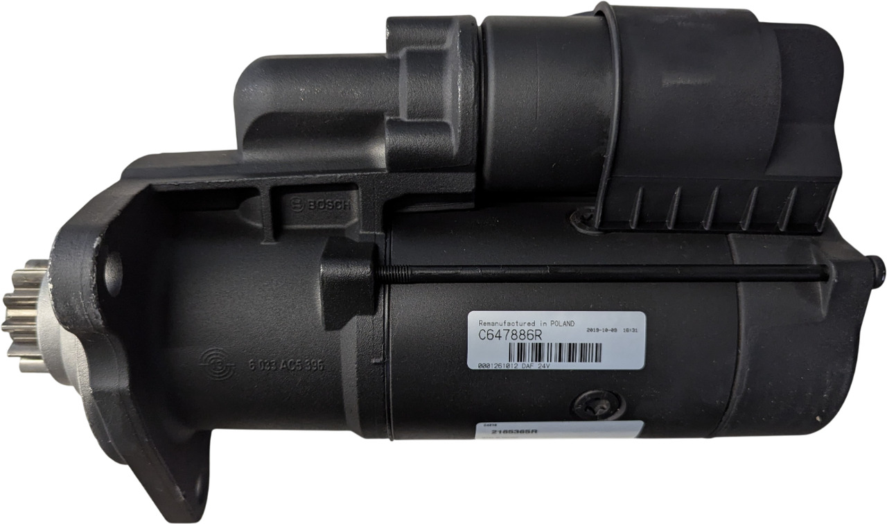 DAF STARTERMOTOR VOOR EURO 4/5 CF/XF 2165365R - Arranque para Camión: foto 2 DAF STARTERMOTOR VOOR EURO 4/5 CF/XF 2165365R - Arranque para Camión: foto 2