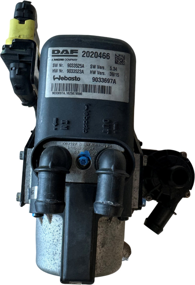 DAF XG WEBASTO THERMO TOP PRO 60 GEBRUIKT KOMT VAN TEST VRACHTWAGEN + BORG 2243609U - Calefacción/ Ventilación para Camión: foto 1 DAF XG WEBASTO THERMO TOP PRO 60 GEBRUIKT KOMT VAN TEST VRACHTWAGEN + BORG 2243609U - Calefacción/ Ventilación para Camión: foto 1