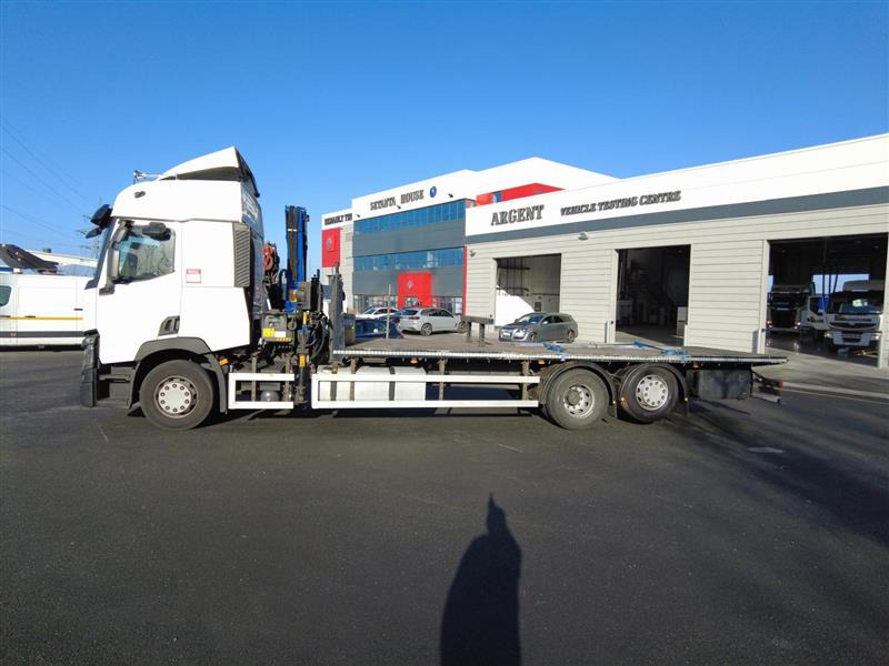 2019 Renault T 380 Rigid Crane Truck - Camión caja abierta, Camión grúa: foto 4 2019 Renault T 380 Rigid Crane Truck - Camión caja abierta, Camión grúa: foto 4