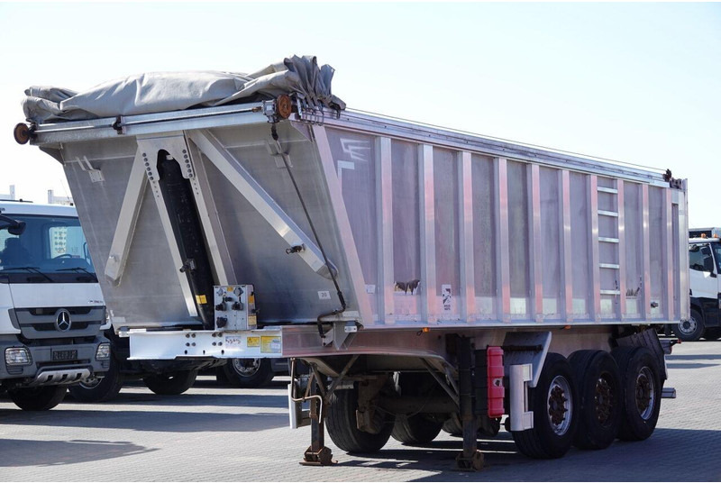 Benalu WYWROTKA ALUMINIOWA 28 M3 / OŚ PODNOSZONA / WAGA 5100 KG - Semirremolque volquete: foto 2 Benalu WYWROTKA ALUMINIOWA 28 M3 / OŚ PODNOSZONA / WAGA 5100 KG - Semirremolque volquete: foto 2