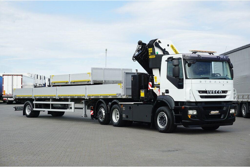 Iveco STRALIS / 260E36 / 6 X 2 / HDS PALFINGER PK 42 002 SH-E / WYSIĘG - Cabeza tractora: foto 2 Iveco STRALIS / 260E36 / 6 X 2 / HDS PALFINGER PK 42 002 SH-E / WYSIĘG - Cabeza tractora: foto 2