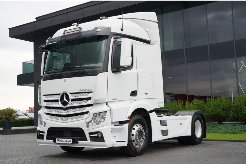 Mercedes-Benz ACTROS 1851 / HYDRAULIKA / STREAM SPACE / ALUFELGI / EURO 6 / SP - Cabeza tractora: foto 4 Mercedes-Benz ACTROS 1851 / HYDRAULIKA / STREAM SPACE / ALUFELGI / EURO 6 / SP - Cabeza tractora: foto 4
