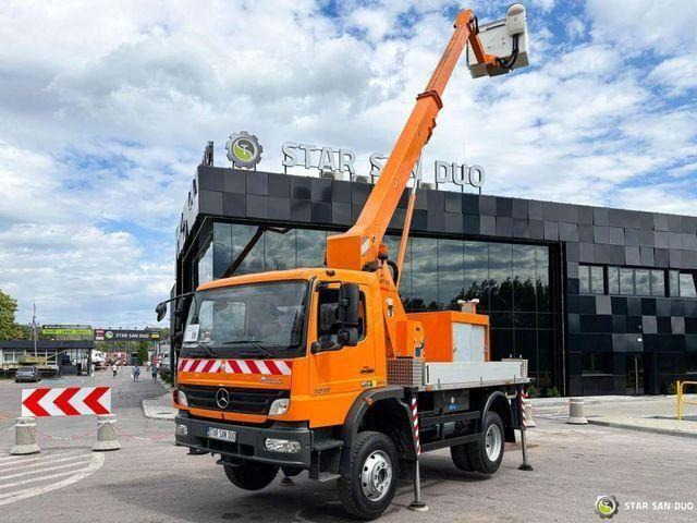 Mercedes-Benz ATEGO 4x4 1018 WUMAG WT 170 Platform Lift 17m - Camión, Camión grúa: foto 1 Mercedes-Benz ATEGO 4x4 1018 WUMAG WT 170 Platform Lift 17m - Camión, Camión grúa: foto 1