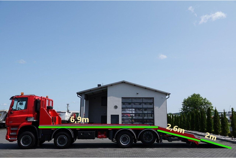 DAF CF 460 / 8x2/ LAWETA / PLATFORMA / NAJAZDY HYDRAULICZNE / WYCIĄ - Grua de remolque autos: foto 5 DAF CF 460 / 8x2/ LAWETA / PLATFORMA / NAJAZDY HYDRAULICZNE / WYCIĄ - Grua de remolque autos: foto 5