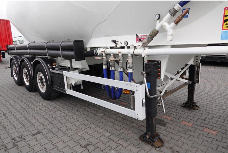 Semirremolque silo para transporte de cemento Feldbinder CEMENTONACZEPA / 2 KOMORY / 37 000 L / SILOS / DO MATERIAŁÓW SYP: foto 9 Semirremolque silo para transporte de cemento Feldbinder CEMENTONACZEPA / 2 KOMORY / 37 000 L / SILOS / DO MATERIAŁÓW SYP: foto 9