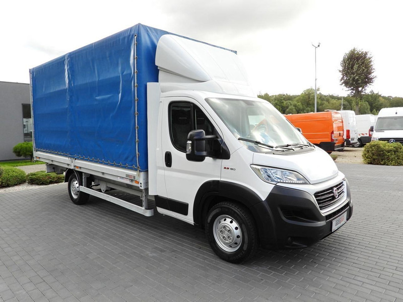 Fiat DUCATO PLANDEKA 10 PALET TEMPOMAT LEDY KLIMATYZACJA 180KM [ L07 - Furgoneta con lona: foto 4 Fiat DUCATO PLANDEKA 10 PALET TEMPOMAT LEDY KLIMATYZACJA 180KM [ L07 - Furgoneta con lona: foto 4
