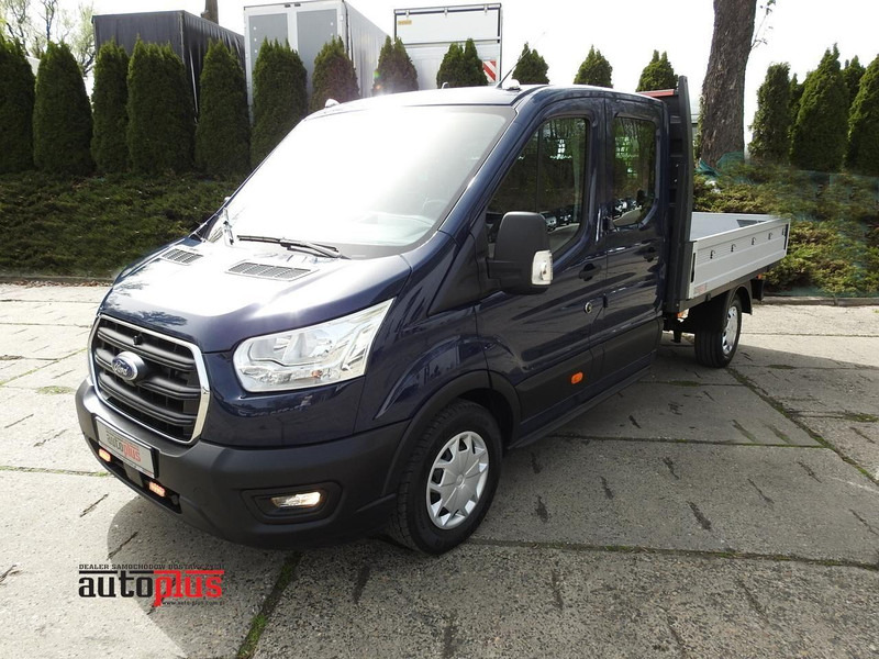 Ford TRANSIT SKRZYNIA PODWÓJNA KABINA DOKA 7 MIEJSC TEMPOMAT KLIMATYZ - Furgoneta caja abierta, Furgoneta combi: foto 1 Ford TRANSIT SKRZYNIA PODWÓJNA KABINA DOKA 7 MIEJSC TEMPOMAT KLIMATYZ - Furgoneta caja abierta, Furgoneta combi: foto 1