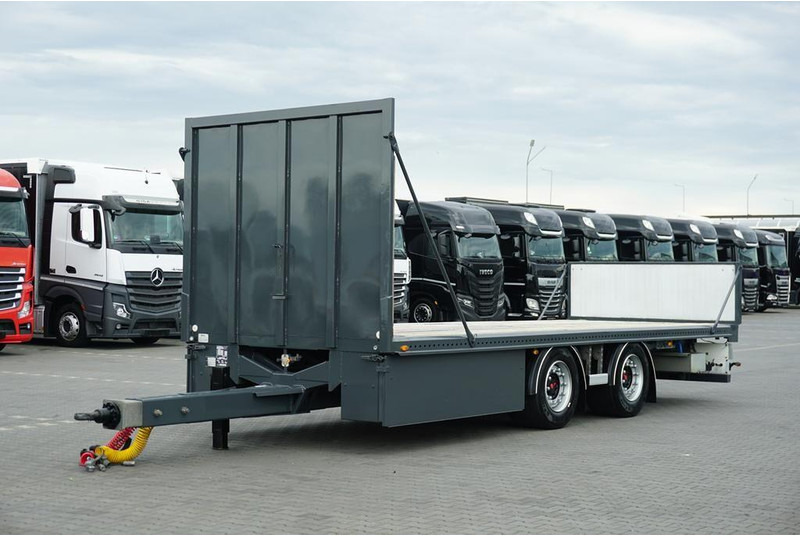 Fruehauf TANDEM / PLATFORMA / DŁ. 7,3 M - Remolque plataforma/ Caja abierta: foto 1 Fruehauf TANDEM / PLATFORMA / DŁ. 7,3 M - Remolque plataforma/ Caja abierta: foto 1