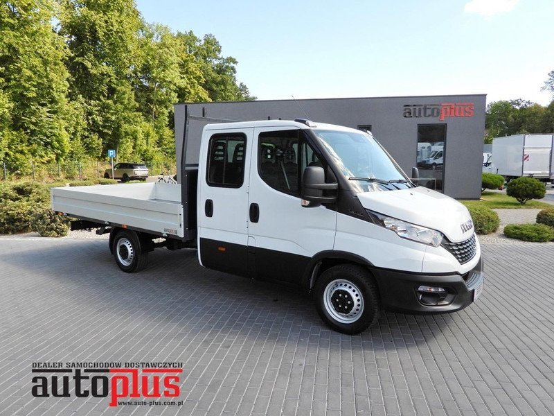 Iveco DAILY 35S14 SKRZYNIA PODWÓJNA KABINA DOKA 7 MIEJSC TEMPOMAT KLIM - Furgoneta caja abierta, Furgoneta combi: foto 1 Iveco DAILY 35S14 SKRZYNIA PODWÓJNA KABINA DOKA 7 MIEJSC TEMPOMAT KLIM - Furgoneta caja abierta, Furgoneta combi: foto 1