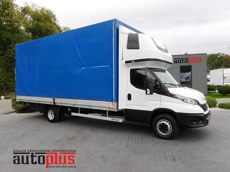 Iveco DAILY 72C18 PLANDEKA WINDA 14 PALET WEBASTO TEMPOMAT LEDY BLIŹNI - Camión caja cerrada: foto 1 Iveco DAILY 72C18 PLANDEKA WINDA 14 PALET WEBASTO TEMPOMAT LEDY BLIŹNI - Camión caja cerrada: foto 1