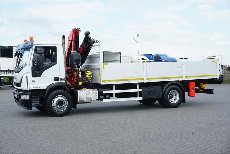 Iveco EUROCARGO / 160-21 / SKRZYNIOWY + HDS / FASSI F110 / ROTATOR / P - Furgoneta caja abierta: foto 5 Iveco EUROCARGO / 160-21 / SKRZYNIOWY + HDS / FASSI F110 / ROTATOR / P - Furgoneta caja abierta: foto 5