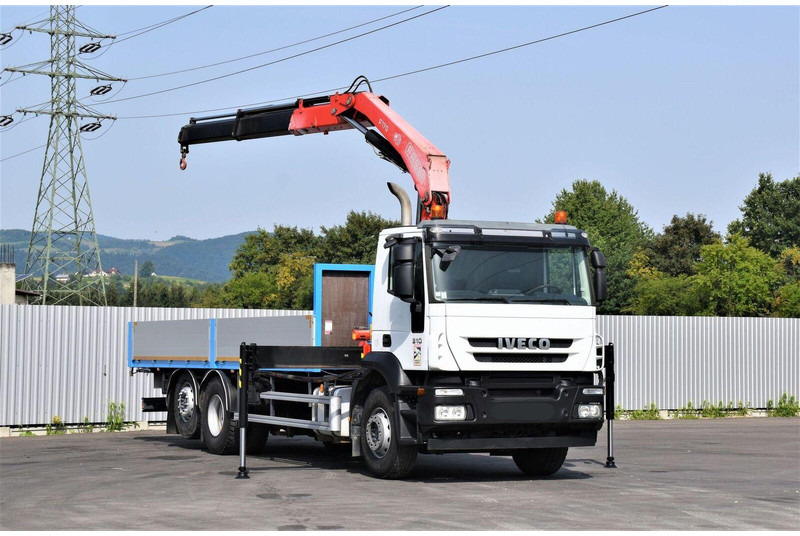 Iveco Stralis 310 PRITSCHE - Camión caja abierta, Camión grúa: foto 1 Iveco Stralis 310 PRITSCHE - Camión caja abierta, Camión grúa: foto 1