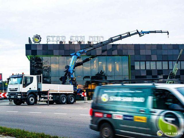 Iveco TRAKKER 410 6x4 PALFINGER PK 36002 Fly Jib Cran - Camión caja abierta, Camión grúa: foto 5 Iveco TRAKKER 410 6x4 PALFINGER PK 36002 Fly Jib Cran - Camión caja abierta, Camión grúa: foto 5