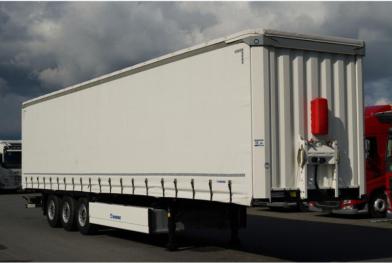 Krone FIRANKA / KOSZ NA PALETY / 2 OSIE PODNOSZONE / 2024 ROK / MAŁO U - Semirremolque lona: foto 1 Krone FIRANKA / KOSZ NA PALETY / 2 OSIE PODNOSZONE / 2024 ROK / MAŁO U - Semirremolque lona: foto 1