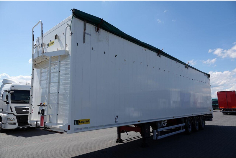 Legras RUCHOMA PODŁOGA / WALKING FLOOR / 98 m3 / OPONY 100 % / PODŁOGA - Semirremolque piso movil: foto 2 Legras RUCHOMA PODŁOGA / WALKING FLOOR / 98 m3 / OPONY 100 % / PODŁOGA - Semirremolque piso movil: foto 2