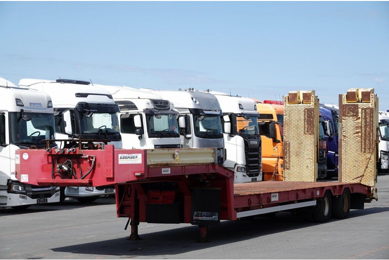 Louault LAWETA NISKOPODWOZIOWA / NAJAZDY HYDRAULICZNE / WCIĄGARKA / 2 OS - Semirremolque góndola rebajadas: foto 3 Louault LAWETA NISKOPODWOZIOWA / NAJAZDY HYDRAULICZNE / WCIĄGARKA / 2 OS - Semirremolque góndola rebajadas: foto 3