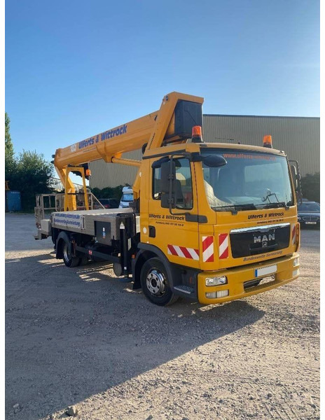 MAN Lifting basket - Ruthmann T330 33 m - Camión con plataforma elevadora, Camión grúa: foto 1 MAN Lifting basket - Ruthmann T330 33 m - Camión con plataforma elevadora, Camión grúa: foto 1