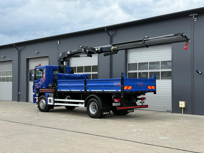 MAN MAN TGM TGL TGS 18.250 // E6 // wywrotka + HDS HMF z pilotem // - Camión volquete: foto 3 MAN MAN TGM TGL TGS 18.250 // E6 // wywrotka + HDS HMF z pilotem // - Camión volquete: foto 3