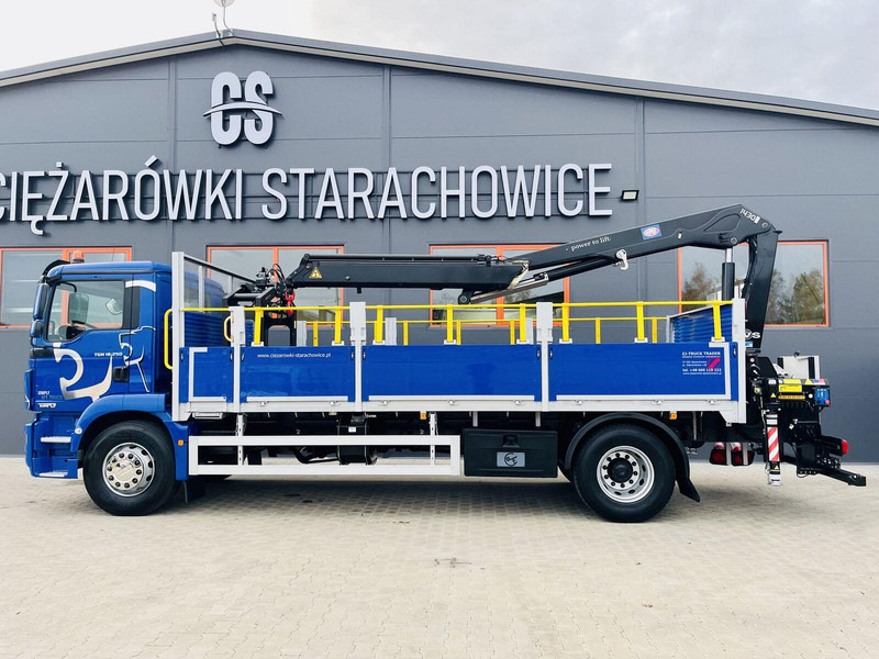 MAN TGM 18.250 - Camión caja abierta, Camión grúa: foto 3 MAN TGM 18.250 - Camión caja abierta, Camión grúa: foto 3