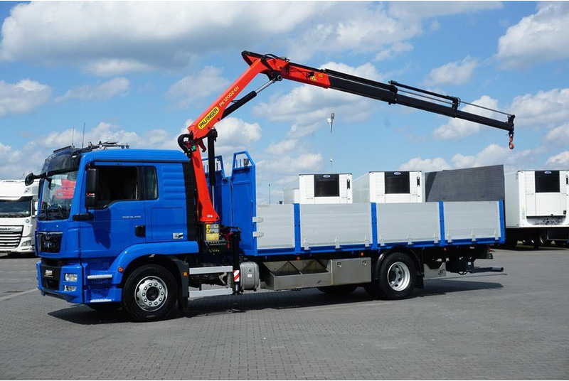 MAN TGM / 18.290 / SKRZYNIOWY + HDS + WINDA / PALFINGER PK 12002 / - Camión caja abierta, Camión grúa: foto 3 MAN TGM / 18.290 / SKRZYNIOWY + HDS + WINDA / PALFINGER PK 12002 / - Camión caja abierta, Camión grúa: foto 3