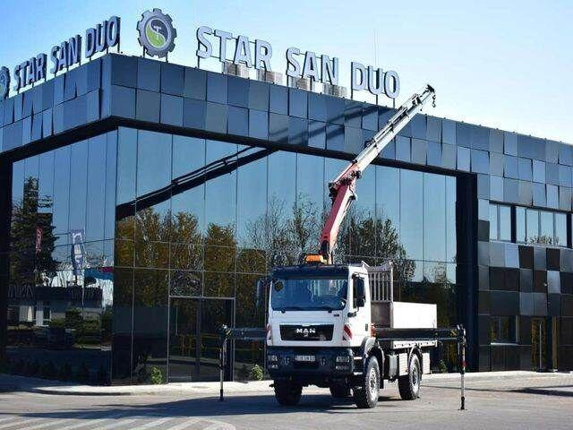 MAN TGM 18.340 4x4 PALFINGER PK 18002 CRANE WINCH - Camión caja abierta, Camión grúa: foto 4 MAN TGM 18.340 4x4 PALFINGER PK 18002 CRANE WINCH - Camión caja abierta, Camión grúa: foto 4