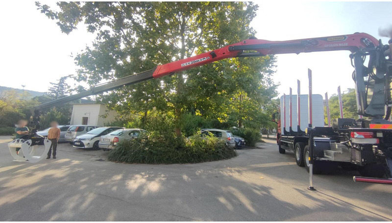 Camión forestal, Camión grúa para transporte de madera MAN TGS 33.520: foto 18 Camión forestal, Camión grúa para transporte de madera MAN TGS 33.520: foto 18