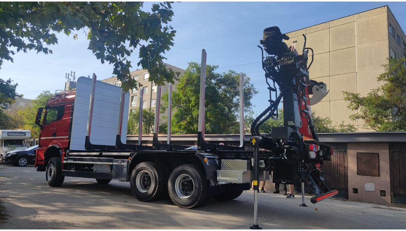 Camión forestal, Camión grúa para transporte de madera MAN TGS 33.520: foto 7 Camión forestal, Camión grúa para transporte de madera MAN TGS 33.520: foto 7