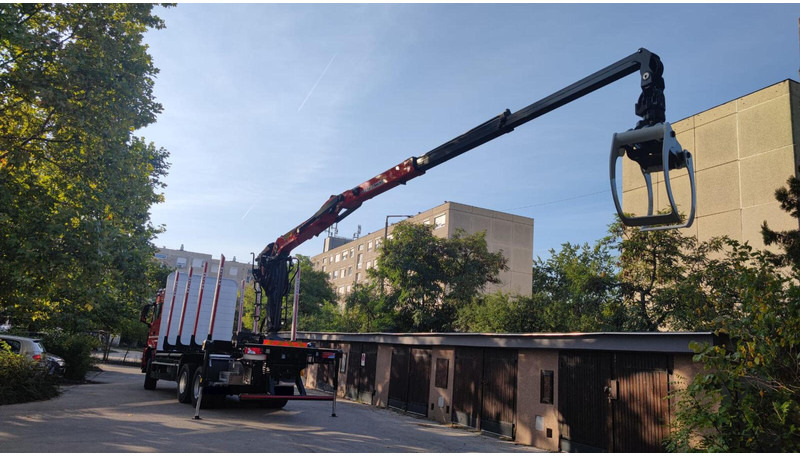 Camión forestal, Camión grúa para transporte de madera MAN TGS 33.520: foto 11 Camión forestal, Camión grúa para transporte de madera MAN TGS 33.520: foto 11