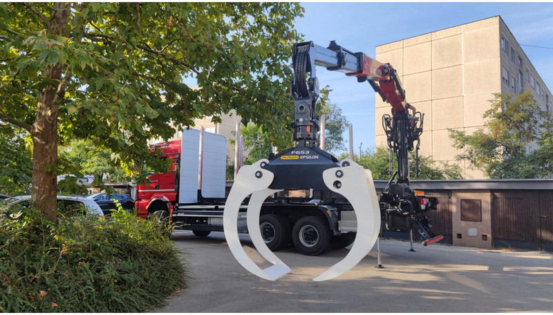 Camión forestal, Camión grúa para transporte de madera MAN TGS 33.520: foto 13 Camión forestal, Camión grúa para transporte de madera MAN TGS 33.520: foto 13