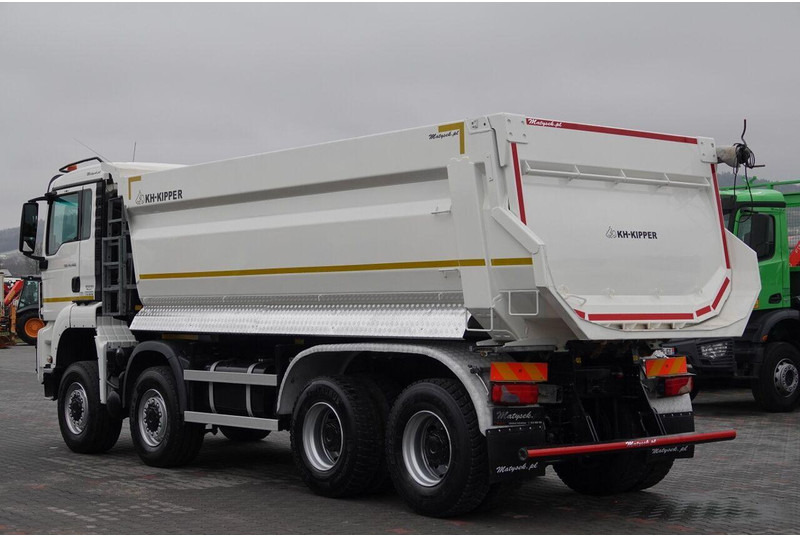 Camión volquete MAN TGS 41.460 / 8x8 / WYWROTKA TYLNOZSYP / MANUAL / KH-KIPPER / EUR: foto 14