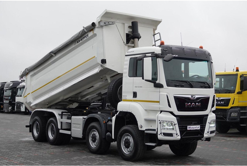 Camión volquete MAN TGS 41.460 / 8x8 / WYWROTKA TYLNOZSYP / MANUAL / KH-KIPPER / EUR: foto 10
