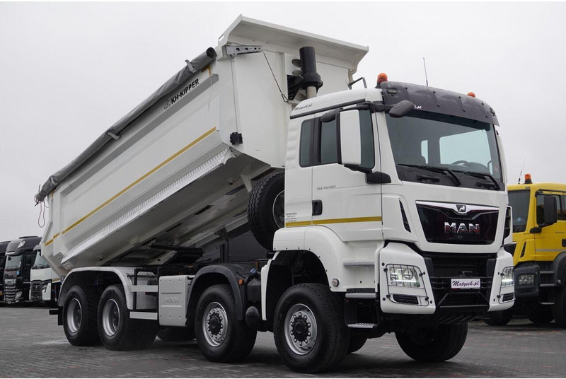 Camión volquete MAN TGS 41.460 / 8x8 / WYWROTKA TYLNOZSYP / MANUAL / KH-KIPPER / EUR: foto 9