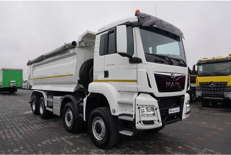 Camión volquete MAN TGS 41.460 / 8x8 / WYWROTKA TYLNOZSYP / MANUAL / KH-KIPPER / EUR: foto 17