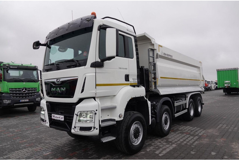 Camión volquete MAN TGS 41.460 / 8x8 / WYWROTKA TYLNOZSYP / MANUAL / KH-KIPPER / EUR: foto 12