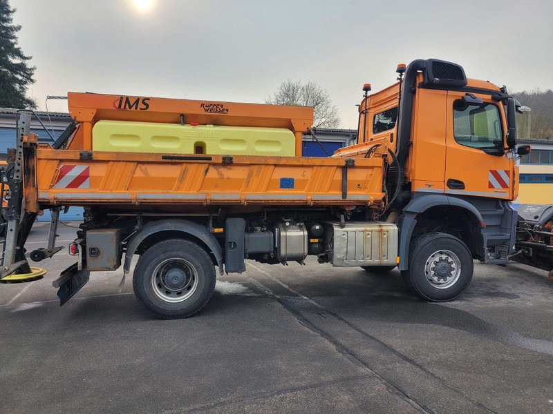 Mercedes-Benz 2036 AK 4x4 3-Way Meiller Tipper Crane HIAB XS088BS-2HiDuo - Camión volquete, Camión grúa: foto 4 Mercedes-Benz 2036 AK 4x4 3-Way Meiller Tipper Crane HIAB XS088BS-2HiDuo - Camión volquete, Camión grúa: foto 4