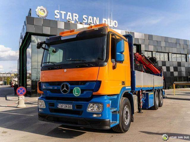 Mercedes-Benz ACTROS 2541 6x2 Palfinger PK 34002 Crane Winch - Camión caja abierta, Camión grúa: foto 4 Mercedes-Benz ACTROS 2541 6x2 Palfinger PK 34002 Crane Winch - Camión caja abierta, Camión grúa: foto 4