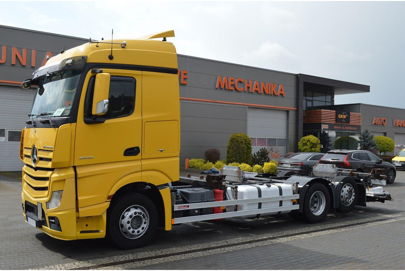 Mercedes-Benz ACTROS 2542 EURO 6 BDF SWAP CHASSIS - Camión chasis: foto 2 Mercedes-Benz ACTROS 2542 EURO 6 BDF SWAP CHASSIS - Camión chasis: foto 2
