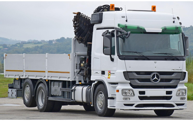 Mercedes-Benz ACTROS 2544 - Camión caja abierta, Camión grúa: foto 4 Mercedes-Benz ACTROS 2544 - Camión caja abierta, Camión grúa: foto 4