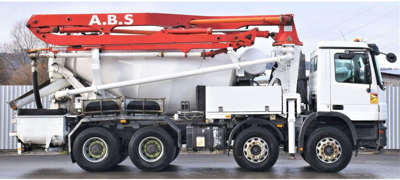 Mercedes-Benz ACTROS 3241* Betonpumpe 21m *8x4 * Top Zustand - Camión bomba de hormigón: foto 3 Mercedes-Benz ACTROS 3241* Betonpumpe 21m *8x4 * Top Zustand - Camión bomba de hormigón: foto 3
