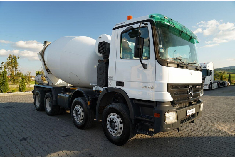 Mercedes-Benz ACTROS 3246 / BETONOMIESZARKA SCHWING STETTER / 8X4 / EPS + SPRZ - Camión hormigonera: foto 2 Mercedes-Benz ACTROS 3246 / BETONOMIESZARKA SCHWING STETTER / 8X4 / EPS + SPRZ - Camión hormigonera: foto 2