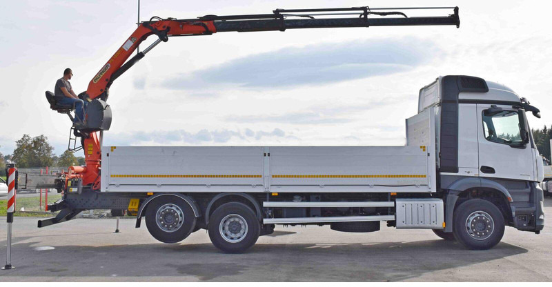 Mercedes-Benz AROCS 2542 - Camión caja abierta, Camión grúa: foto 4 Mercedes-Benz AROCS 2542 - Camión caja abierta, Camión grúa: foto 4