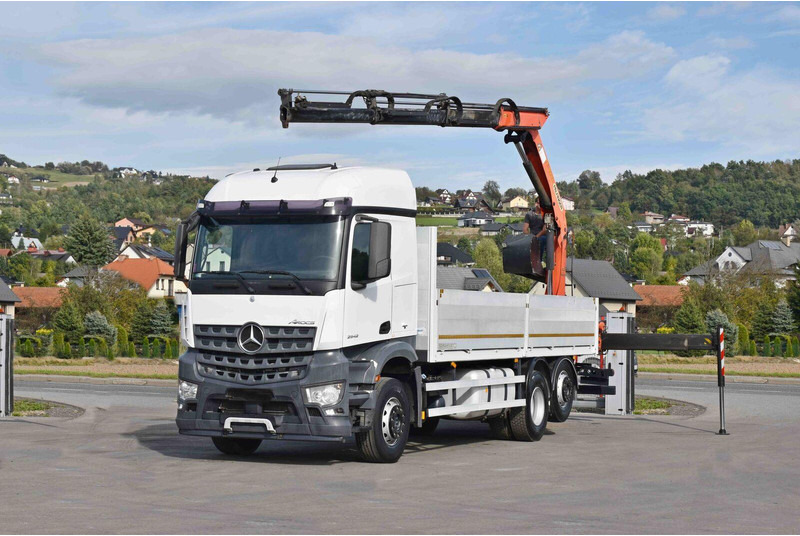 Mercedes-Benz AROCS 2542 - Camión caja abierta, Camión grúa: foto 2 Mercedes-Benz AROCS 2542 - Camión caja abierta, Camión grúa: foto 2