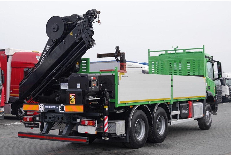 Camión caja abierta, Camión grúa Mercedes-Benz AROCS 2636 / 6x4 / SKRZYNIOWY- 6,5 M / + HDS HIAB 4x wysów: 13 m: foto 15