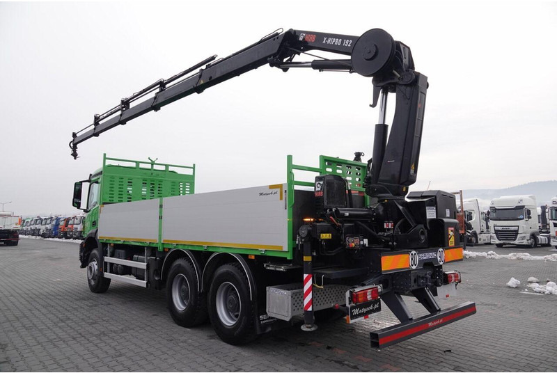 Mercedes-Benz AROCS 2636 / 6x4 / SKRZYNIOWY- 6,5 M / + HDS HIAB 4x wysów: 13 m - Camión caja abierta, Camión grúa: foto 3 Mercedes-Benz AROCS 2636 / 6x4 / SKRZYNIOWY- 6,5 M / + HDS HIAB 4x wysów: 13 m - Camión caja abierta, Camión grúa: foto 3
